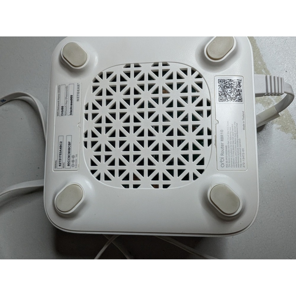 Netgear Orbi Mesh WiFi System RBR10 Router 2 RBS10 Satellites Pack UNTESTED - Picture 12 of 12